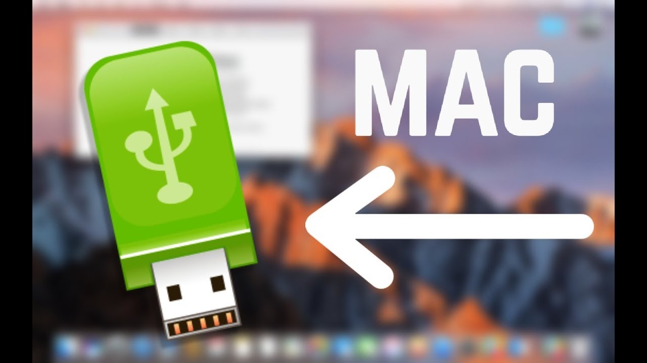 format usb for mac on mac